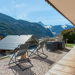 Au Le Pery, Vue Sur Le Mont De Grange Appartement